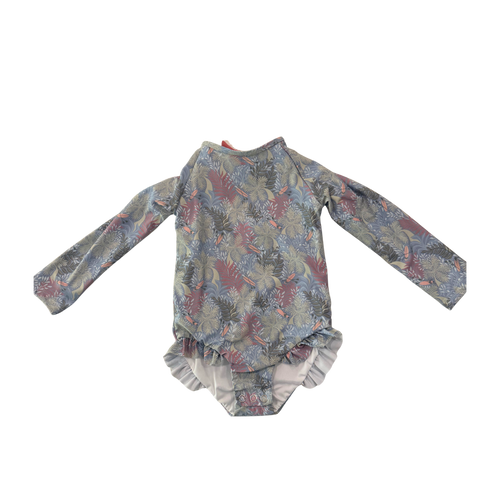 Baby One-piece Rashguard Swimsuit