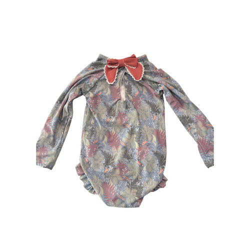 Baby One-piece Rashguard Swimsuit