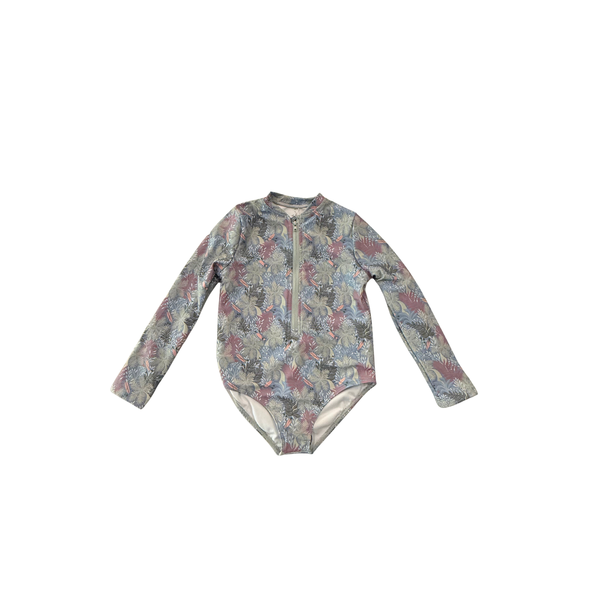 Rashguard Halfzip Swimsuit