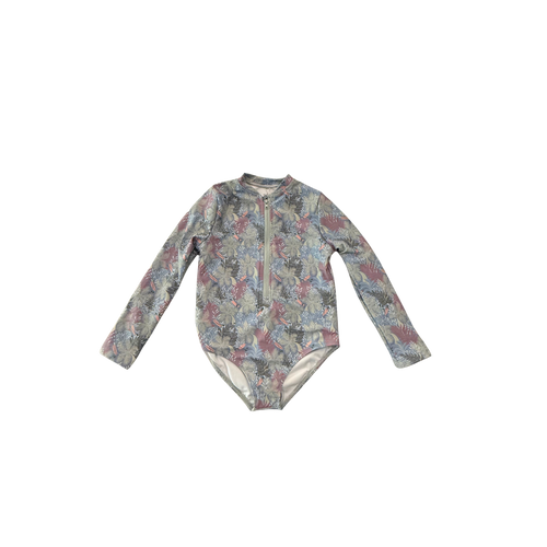 Rashguard Halfzip Swimsuit